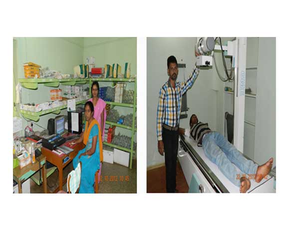 Pharmacy And X –Ray Room